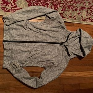 Lululemon Grey Zip Up Hoodie